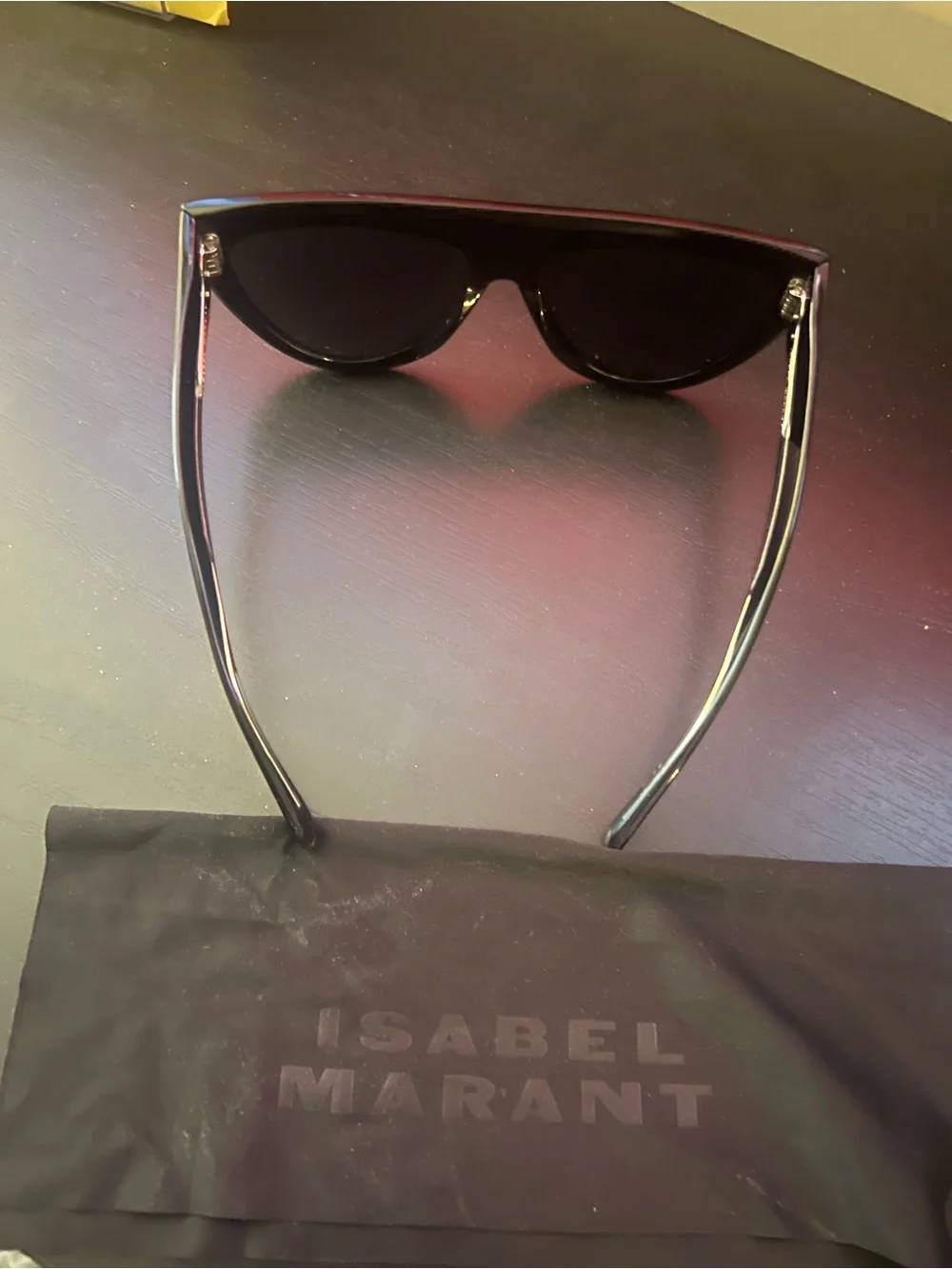Isabel Marant Black Cat-Eye Sunglasses